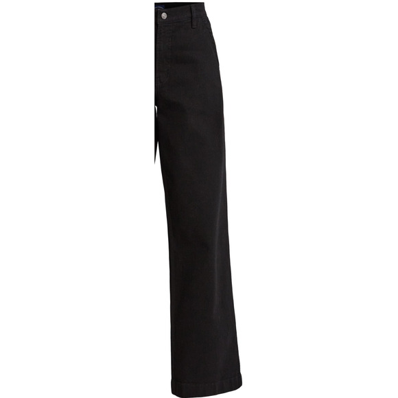 Scoop Womens Mid Rise Wide Leg Jeans Black Size 10 - Picture 6 of 7